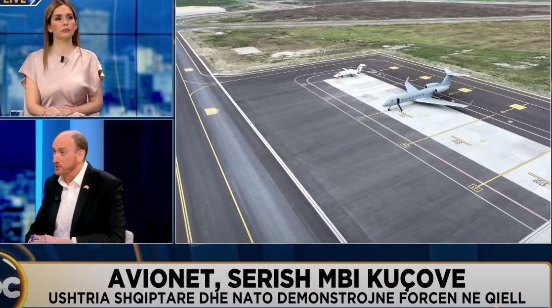 Avionët ushtarakë, sërish mbi Kuçovë/ Ambasadori britanik për ABC News: Moment i madh për Shqipërinë dhe Evropën