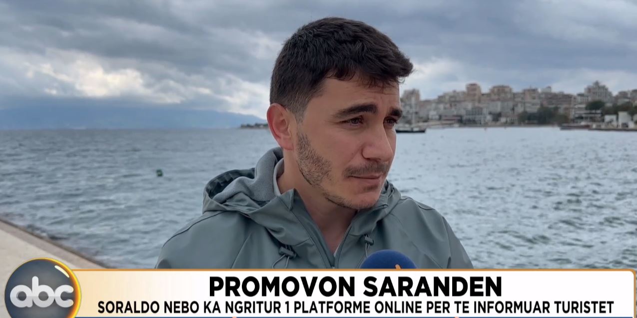 Promovon Sarandën, Soraldo Nebo ngre platformë online për të informuar turistët: Promovoni qytetet ku jetoni