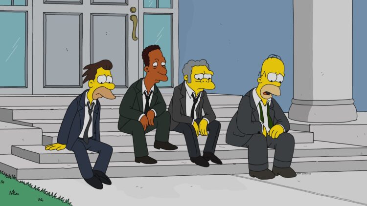 Simpsons “vranë” personazhin që shfaqej rregullisht në serialin e njohur prej 35 vjetësh