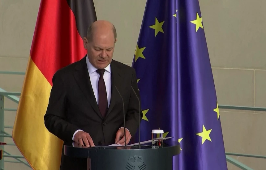 Olaf Scholz apel Evropës që të mbështesë Ukrainën