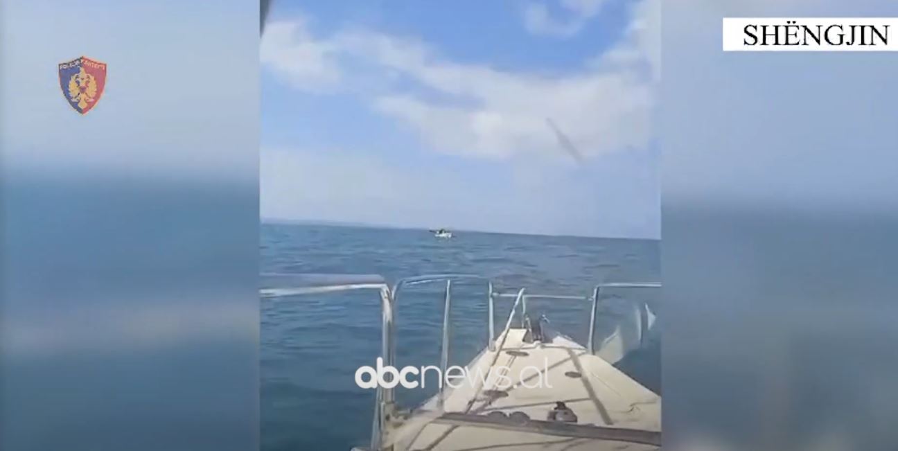 Mbetën të bllokuar në det për shkak të dallgëve, shpëtohen dy qytetarë në Shëngjin