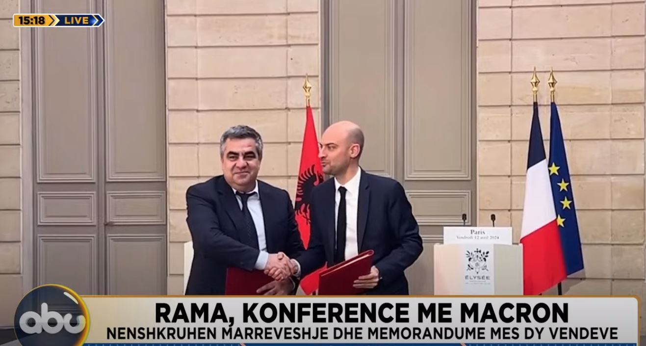 Shqipëri-Francë, nënshkruajnë marrëveshje bashkëpunimi dhe memorandume