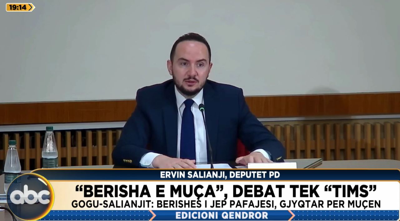 “Berisha e Muça”, debat tek “TIMS”/ Gogu-Salianjit: Berishës i jep pafajësi, gjyqtar për Muçën