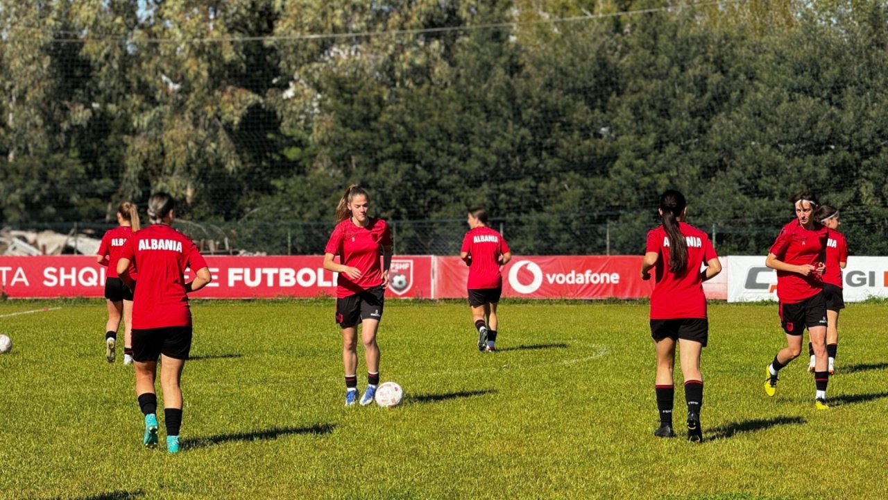 Euro U-19 për vajza/ Kombëtarje mbyll përgatitjet, “Legjionaret” gati për duelin ndaj Skocisë