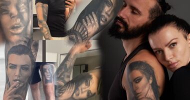 Me fytyrën e gruas ‘të stampuar’ në trup/ Prindër të dy fëmijëve, çifti rrëfen historinë e dashurisë në “ABC e Mëngjesit”