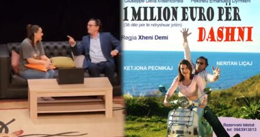 “1 milion euro për dashni”/ Të gjitha detajet për komedinë e dashurisë që mbushi sallën e teatrit