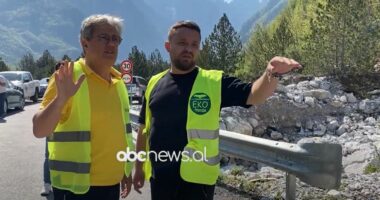 Vullnetarët pastrojnë Thethin/ Bashkia Shkodër, aksion për pastrimin e zonës turistike