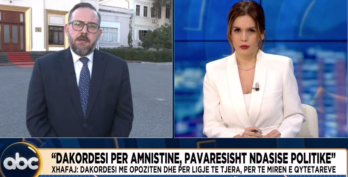 Amnistia penale/ Xhafaj: Dakordësia me opozitën pavarësisht ndasisë politike, për të mirën e qytetarëve. Do ketë impakt të gjerë