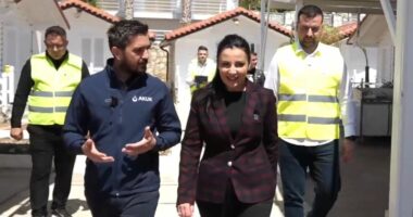 Balluku në Dhërmi, inspekton aksionin e Task Forcës për trajtimin e ujërave larës nga strukturat hoteliere