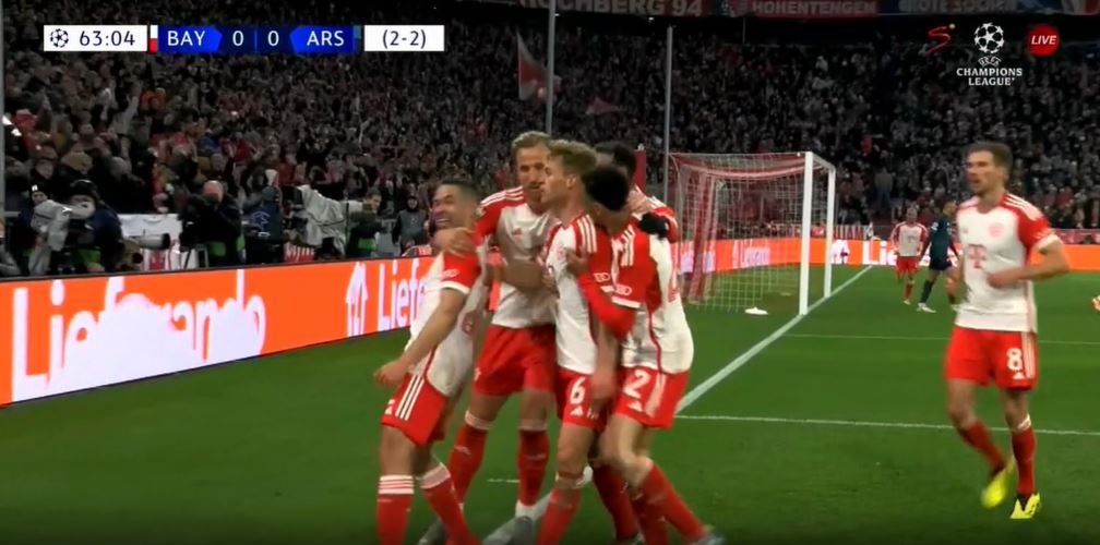 VIDEO/ Bayern Munich ia del, bavarezët mposhtin Arsenal dhe shkojnë në gjysmëfinale