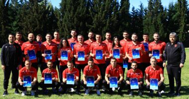 Përfundon kursi i radhës UEFA B në FSHF, diplomën e merr edhe ish-“bomberi” i Kombëtares
