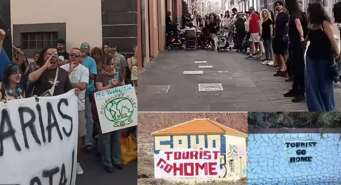 “Shkoni në shtëpi”,  qytetarët spanjollë protesta kundër numrit të lartë të turistëve