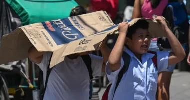 Temperaturat e larta “djegin” Filipinet