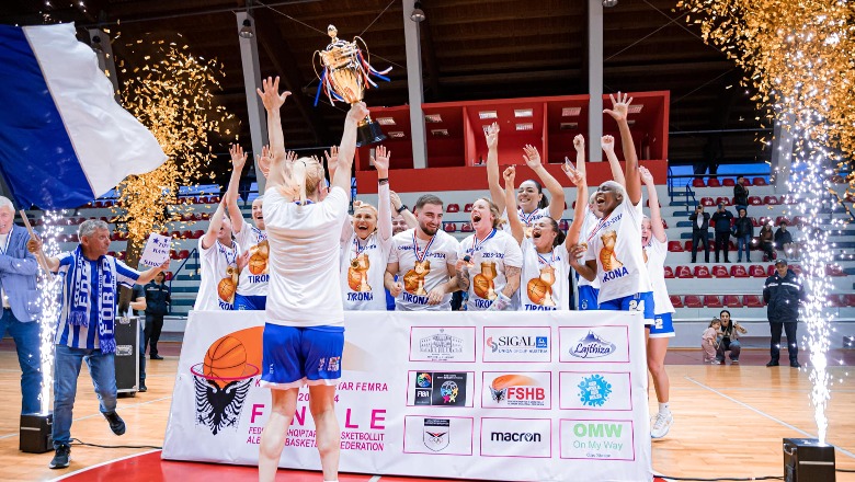 Basketboll/ Tirana kampione për femra, “Bardheblutë” fitojnë titullin e 42-të në histori