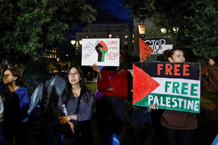 Arrestohen 28 persona në protestën pro-palestineze të studentëve në Athinë