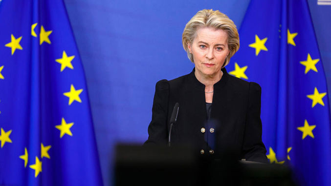 Von der Leyen të hënën në Paris për një takim me Macron dhe Xi