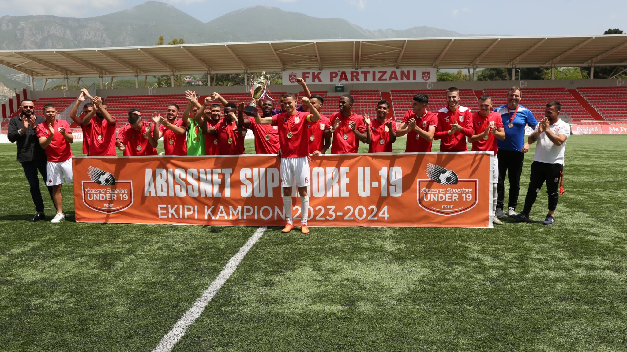 Abissnet Superiore U-19/ Bylis shpallet kampion, siguron pjesëmarrjen për herë të parë në UEFA Youth League