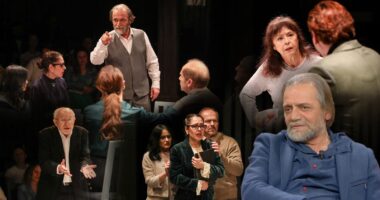 “Para perëndimit”/ Trebicka dhe Xhunga ndajnë detaje nga shfaqja: Si ishte rikthimi i parë i Genc Fugës pas shërimit