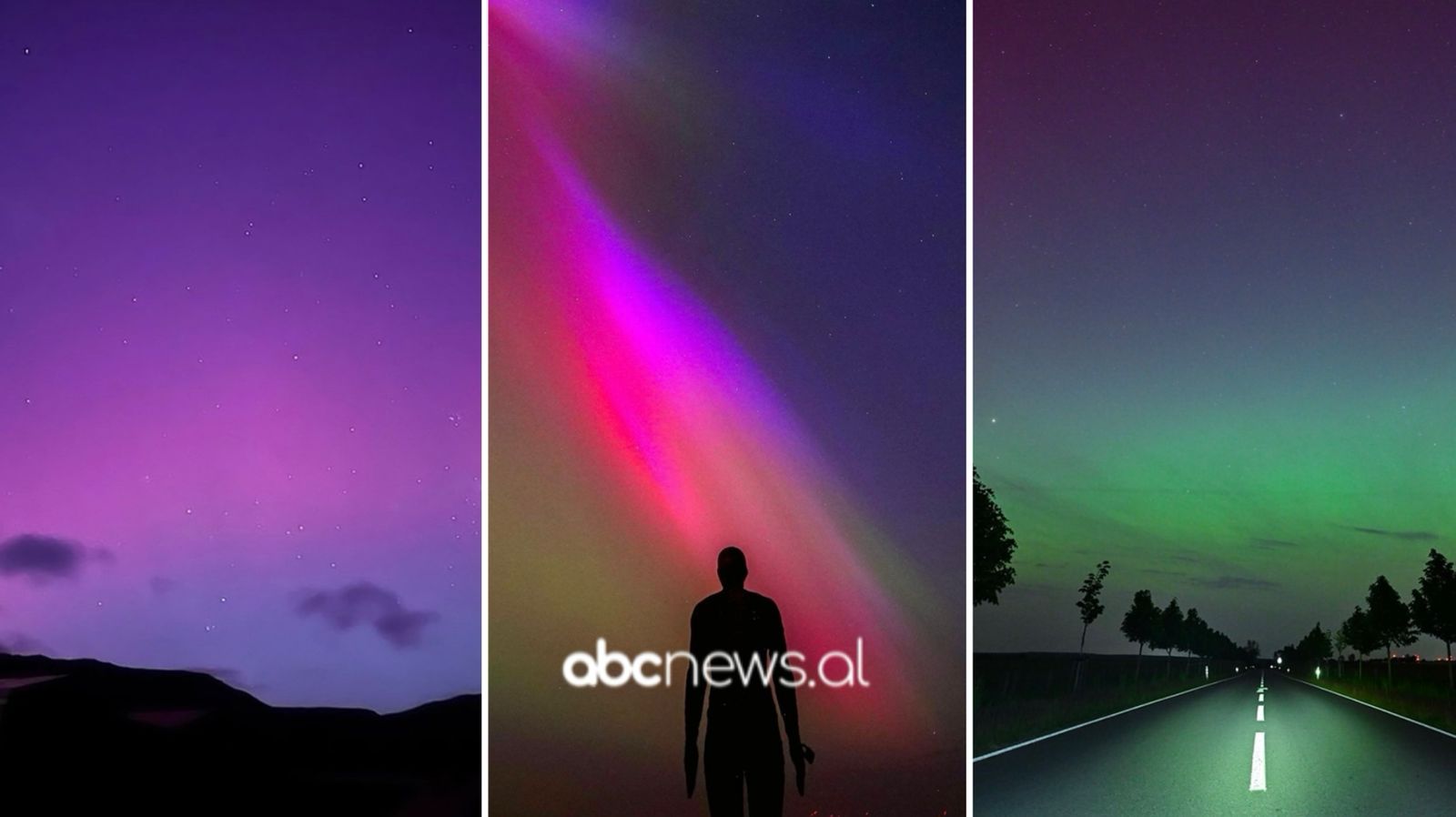 FOTO/ Toka goditet nga stuhia e rrallë diellore, qielli mbulohet nga aurorat shumëngjyrëshe
