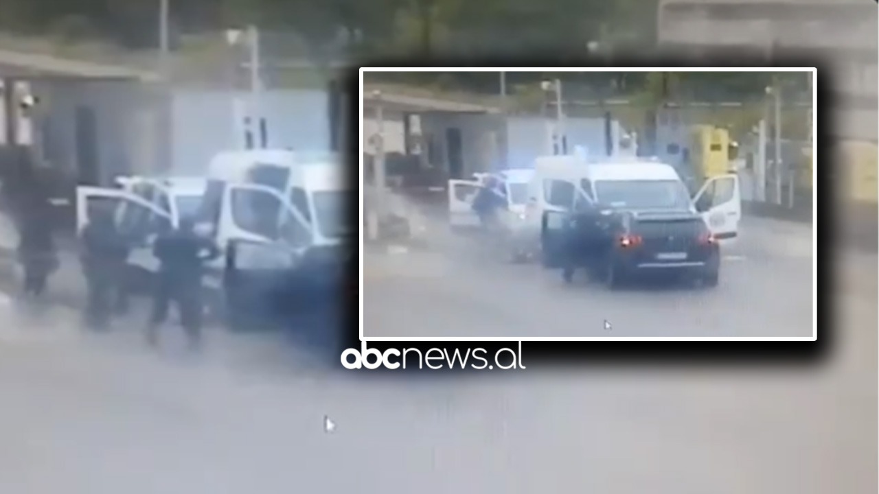 VIDEO/ Shpëtuan bosin e drogës dhe vranë efektivët, dalin pamjet e sulmit ndaj furgonit të policisë në Francë