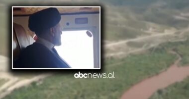 VIDEO/ Publikohen momentet e fundit të presidentit iranian përpara rrëzimit të helikopterit