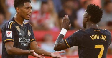 Vinicius Jr për kolegun anglez: “Topin e Artë” do t’ia jepja Bellingham-it