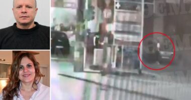 VIDEO/ Greqi, publikohen pamjet e momentit të vrasjes së Enkelejda Danajt nga ish-bashkëshorti
