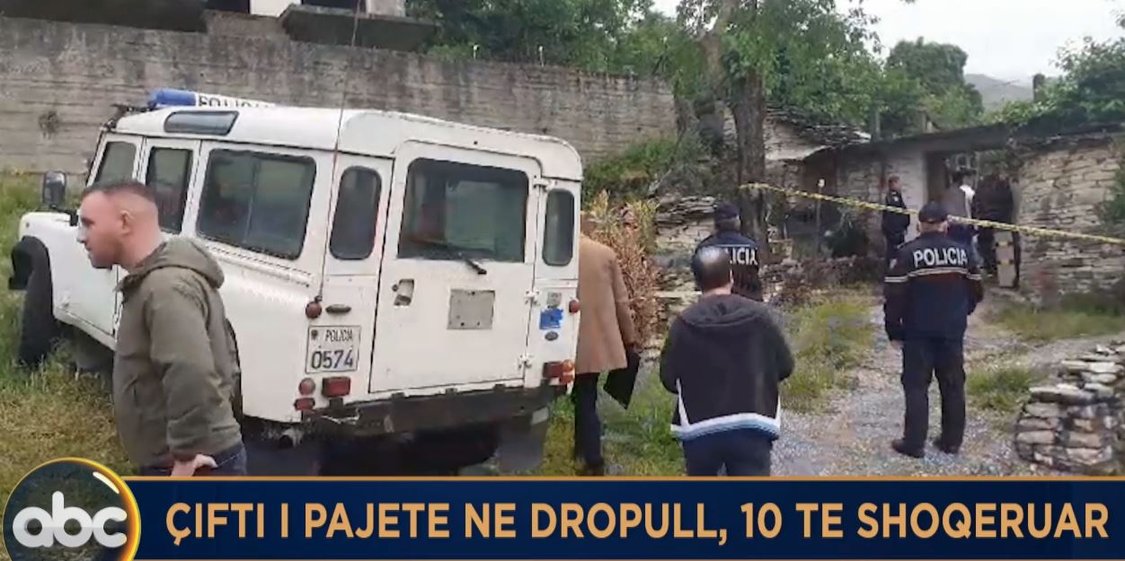 Çifti i pajetë në Dropull/ Shoqërohen në polici 10 persona, të afërm dhe banorë të fshatit