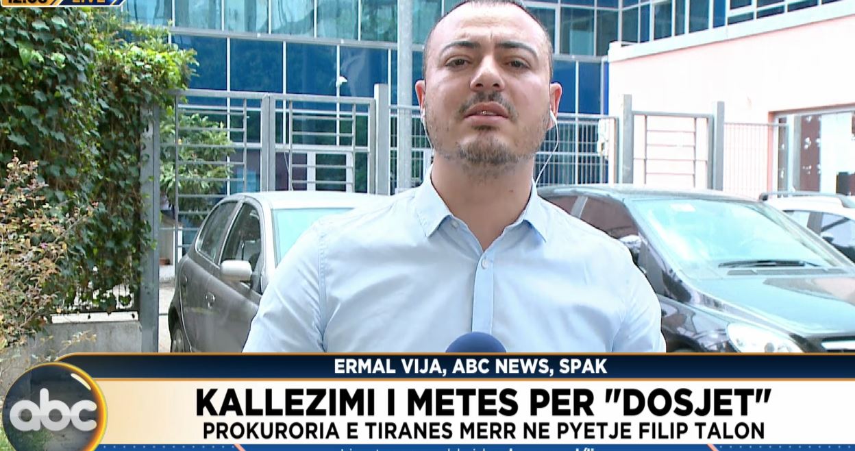 Kallëzimi i Metës për “Dosjet”, Prokuroria e Tiranës merr në pyetje Filip Talon