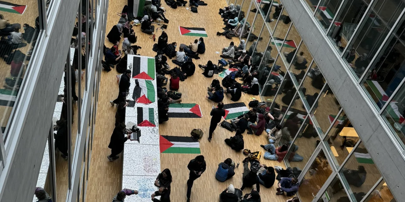 Protesta pro palestineze edhe në Zvicër, studentët bllokojnë hyrjen e një ndërtese në Universitetin e Lozanës