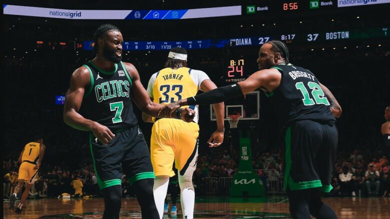 NBA/ Boston Celtics fiton edhe ndeshjen e dytë finale ndaj Indiana Pacers