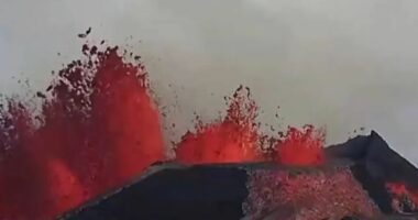 VIDEO/ Shpërthen sërish vullkani në Islandë