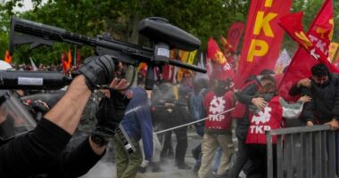 Marshimi për 1 Majin në Stamboll, mbi 200 të arrestuar