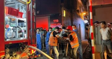Zjarr në një ndërtesë apartamentesh në Vietnam, 14 të vdekur