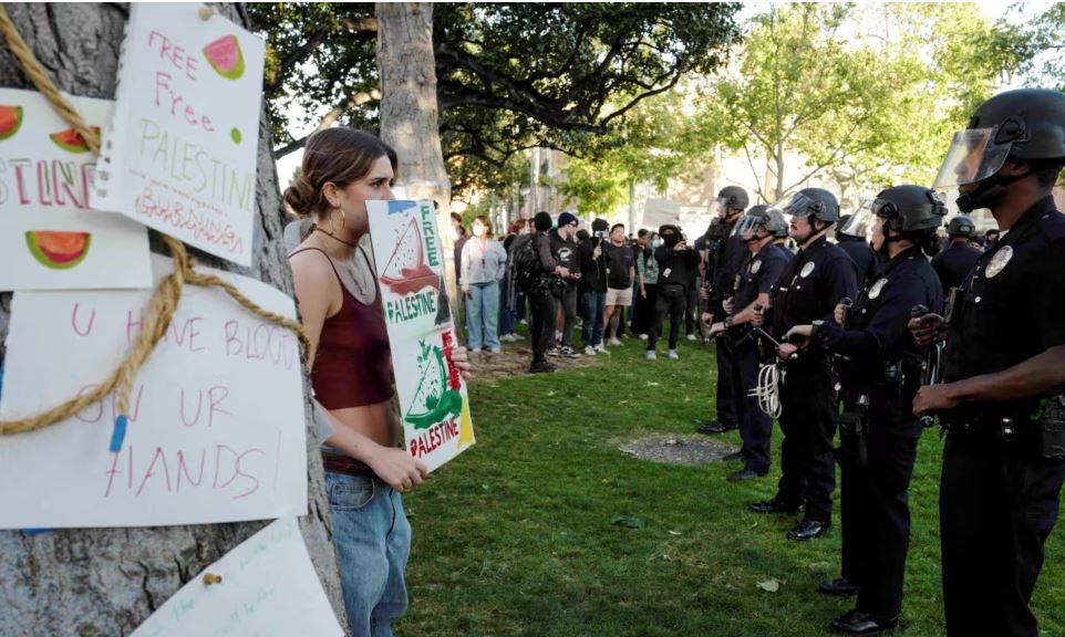 Protestat pro-palestineze/ Studentët largohen nga kampusi i Universitetit të Kalifornisë Jugore