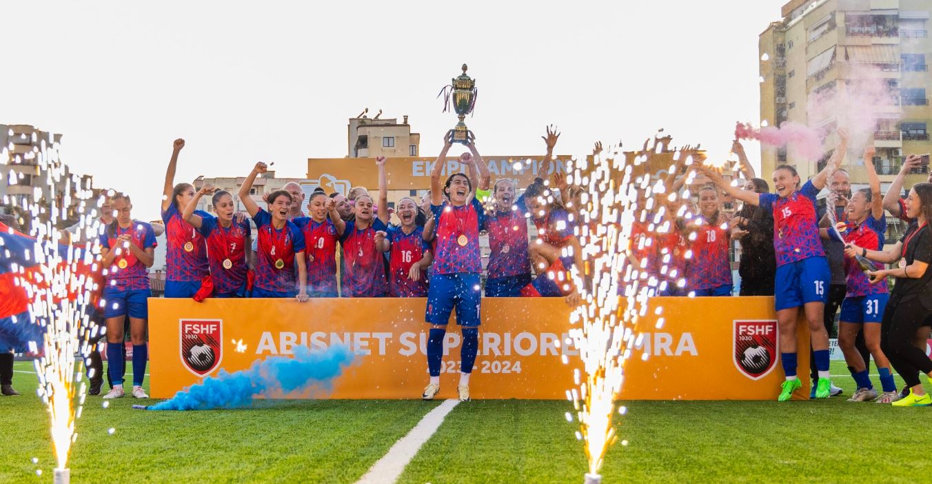 “Abissnet Superiore” për vajza/ Vllaznia mund Apoloninë në finale dhe shpallet kampione e Shqipërisë për herë të 11-të