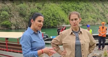Balluku dhe Kumbaro në Koman: Bashkëpunim me Qeverinë e Kosovës për të ulur ndotjen në liqenet e kaskadës së Drinit