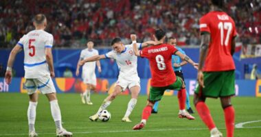 Debutim fantastik në Kampionatin Evropian, “ylli” i mesfushës shpallet lojtari më i mirë i ndeshjes Portugali-Çeki