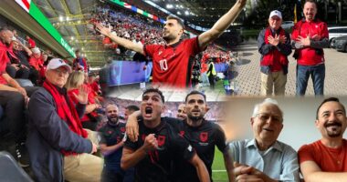 Nga Amerika në Gjermani për Euro 2024/ Emigranti shqiptar: I plotësova dëshirën babait 89-vjeçar për të parë Kombëtaren