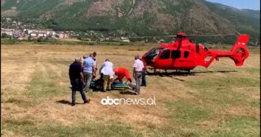 VIDEO/ Aksidentohet gjatë punës, plagoset minatori në Bulqizë, transportohet drejt Traumës