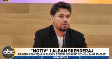 Motivi i Alban Skënderaj/ Rrugëtimin 20 vjeçar me muzikën e feston me fansat në “Air Albania Stadium”