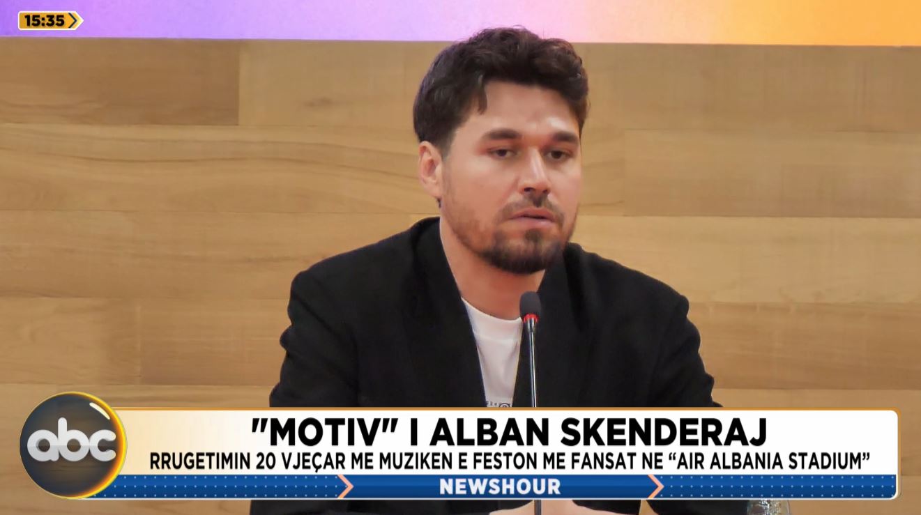 Motivi i Alban Skënderaj/ Rrugëtimin 20 vjeçar me muzikën e feston me fansat në “Air Albania Stadium”