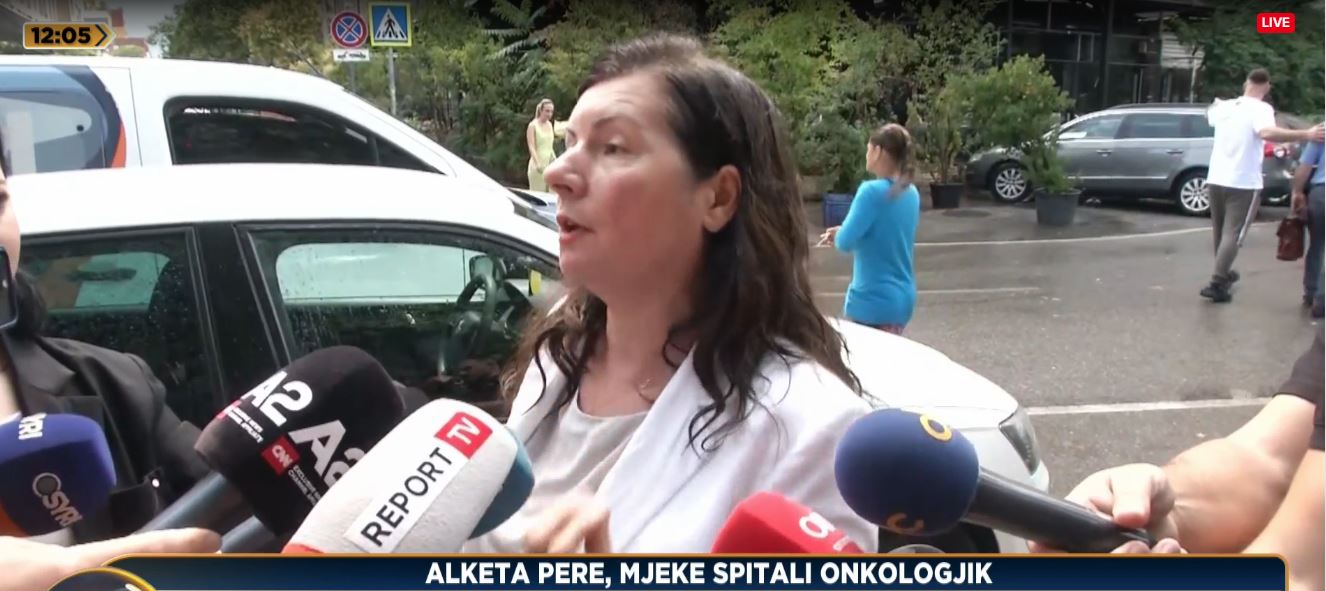 Onkologjiku, mjekja nën akuzë mërzitet me gazetarët/ Alketa Pere: Më keni shtrembëruar fotot