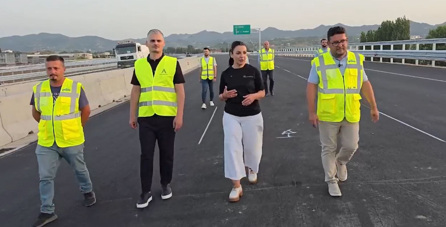 Balluku inspekton aksin Thumanë-Kashar: Autostradë e kategorisë A, hapet për qarkullimin pasditen e 30 qershorit