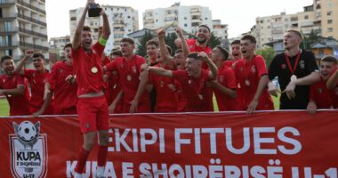 Kupa e Shqipërisë U-17/ Partizani mund Skënderbeun dhe ngre trofeun në “Shtëpinë e Futbollit”