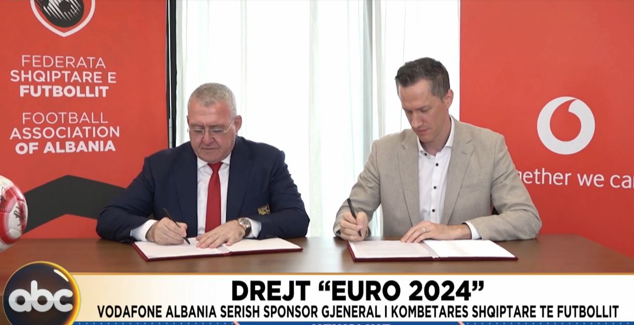 Drejt “Euro 2024”/ Vodafone Albania sërish sponsor gjeneral i Kombëtares Shqiptare të Futbollit