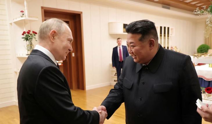 Putin falënderon Kim për mbështetjen ‘e palëkundur’ në luftën kundër Ukrainës