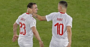 Xhaka mes më të vlerësuarve, kapiteni i “Helvetëve” vetëm pas Iniesta e Cristiano Ronaldo