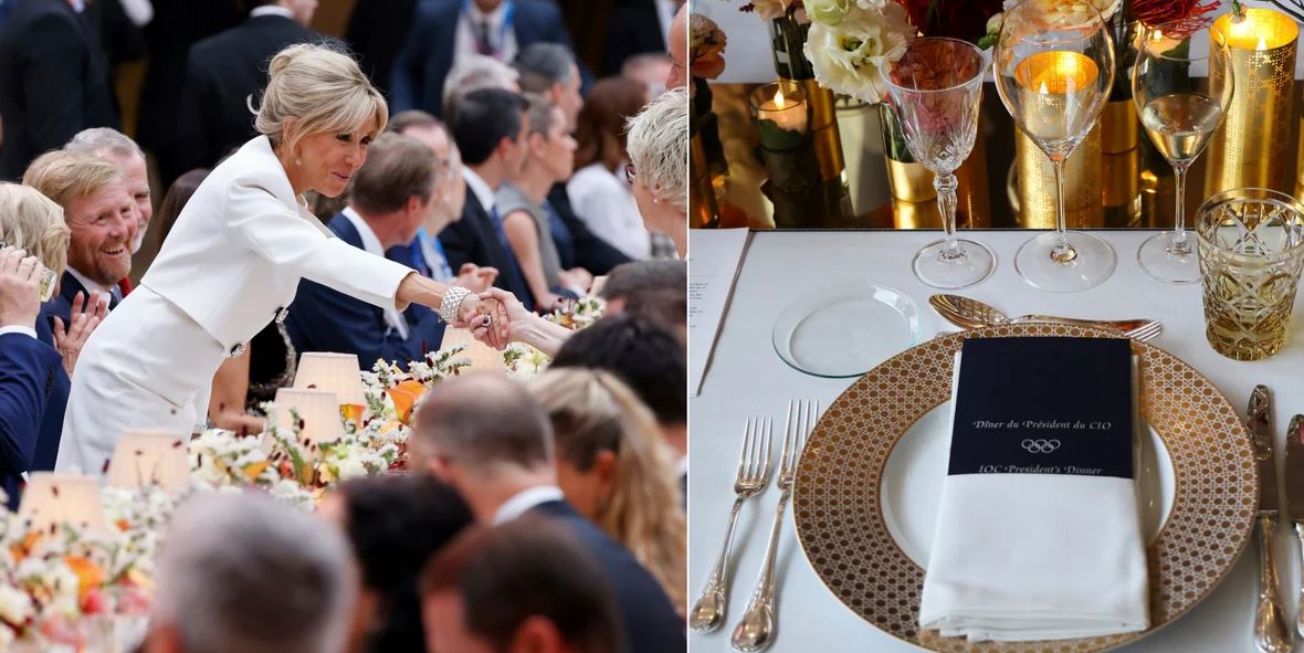 Mbi 500 liderë dhe të ftuar VIP, çfarë ndodhi në darkën e shtruar nga Macron në piramidën e Luvrit
