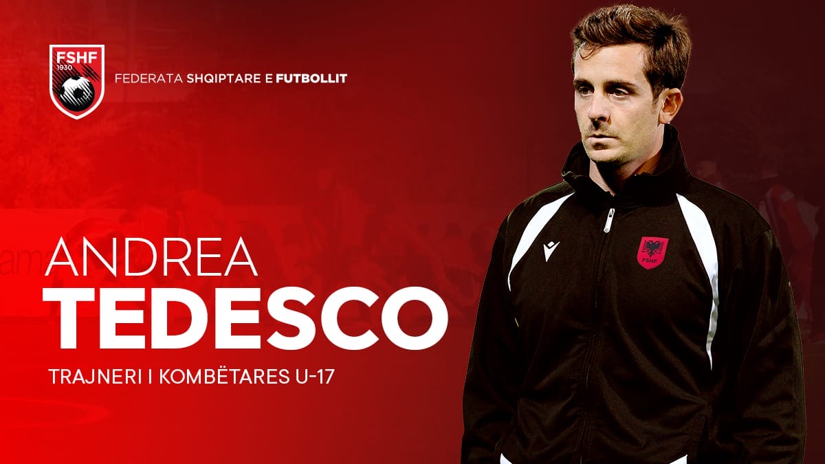 FSHF arrin akordin me tekniku italian, Andrea Tedesco do të marrë drejtimin e Kombëtares U-17